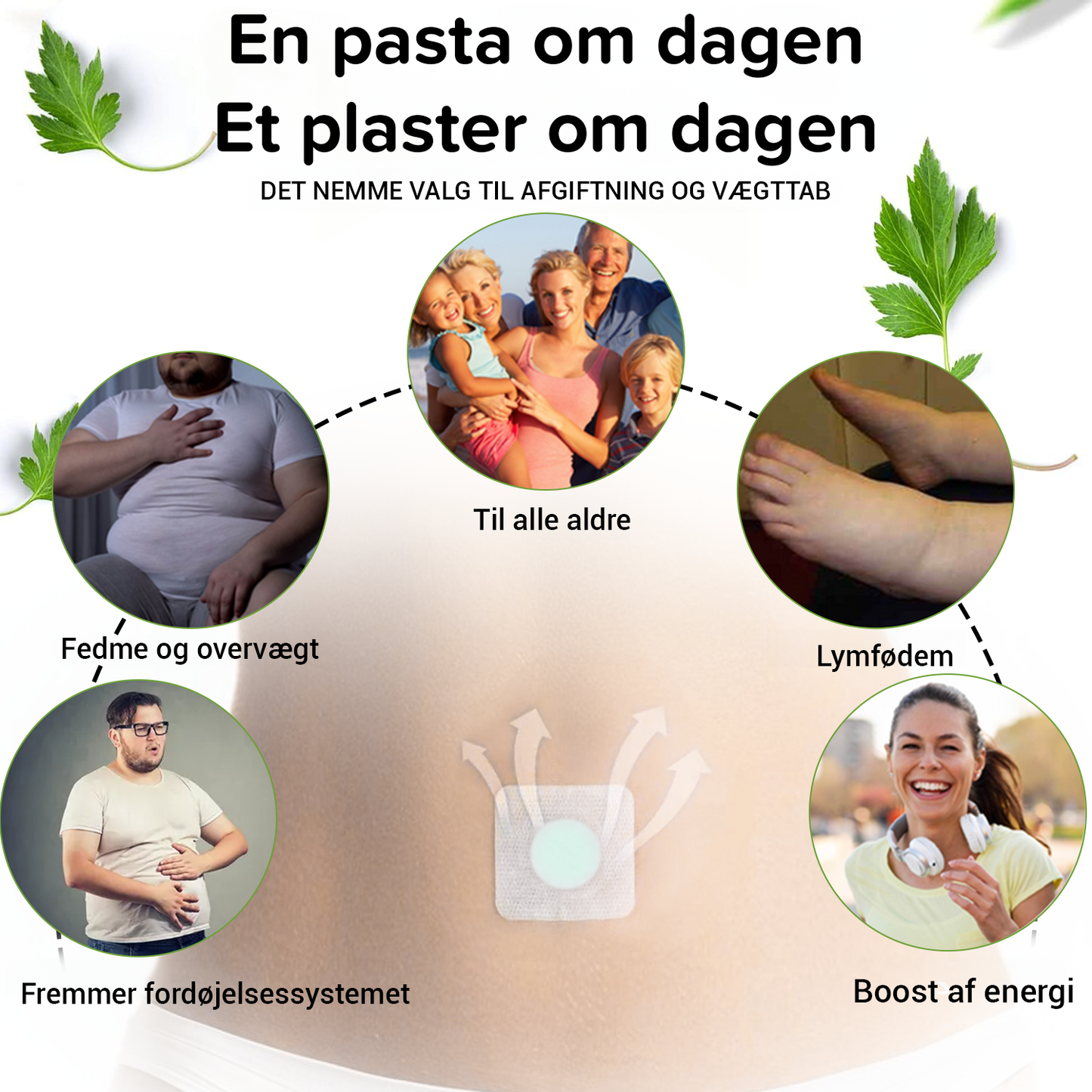 Bigift slankeplaster (7 stykker pr. æske)