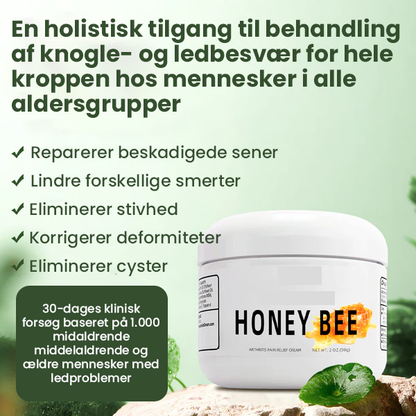 Australsk honningbigiftssmerter og knoglehelende creme